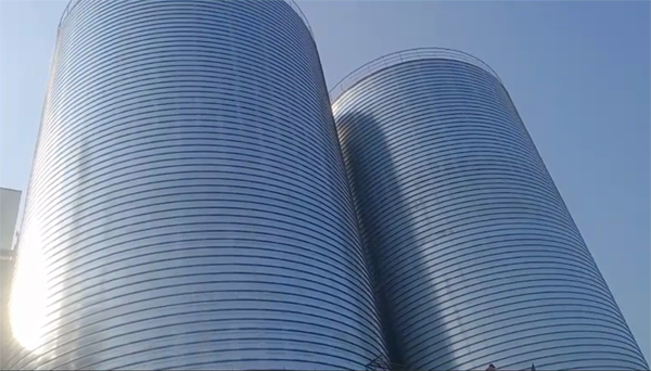 丹江口2座混凝土高架卷板仓